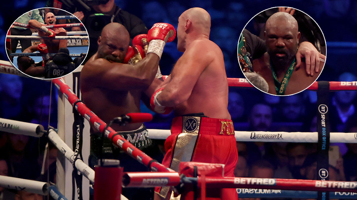 Tyson Fury rakibini haat etti!
