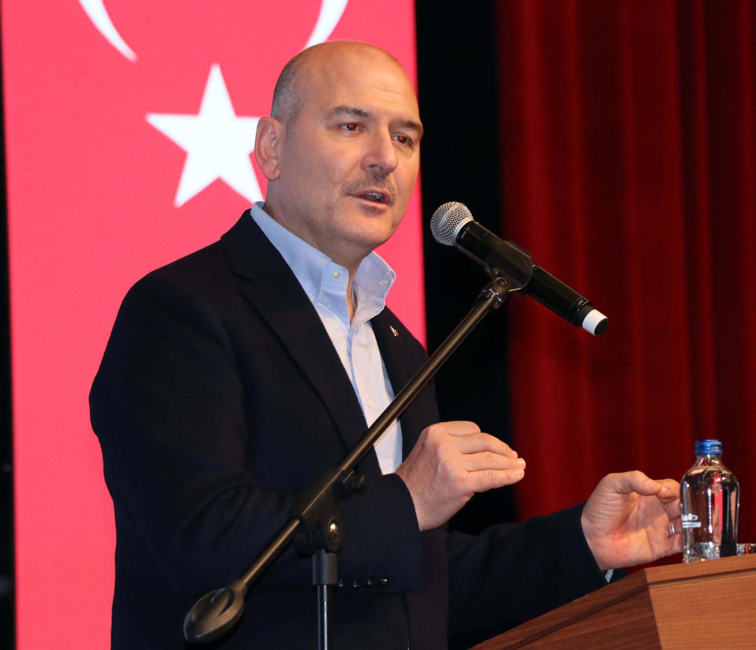 Bakan Soylu: En b�y�k g�revimiz toplumu afete haz�rlamak