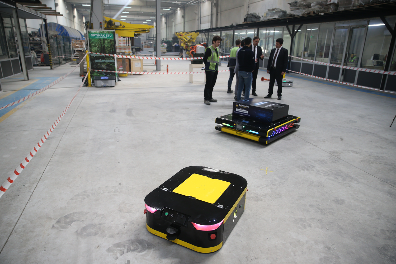 Paletli y�kler i�in 'robot ta��y�c�' geli�tirildi