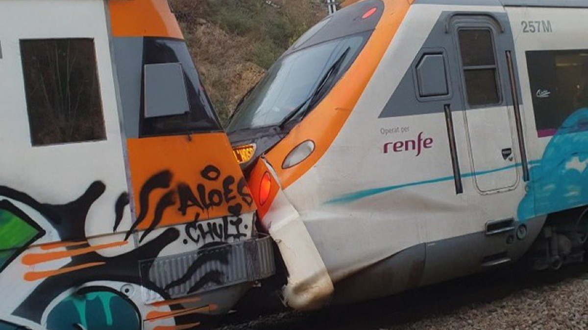 spanya'da iki tren arpt: 70 yaral