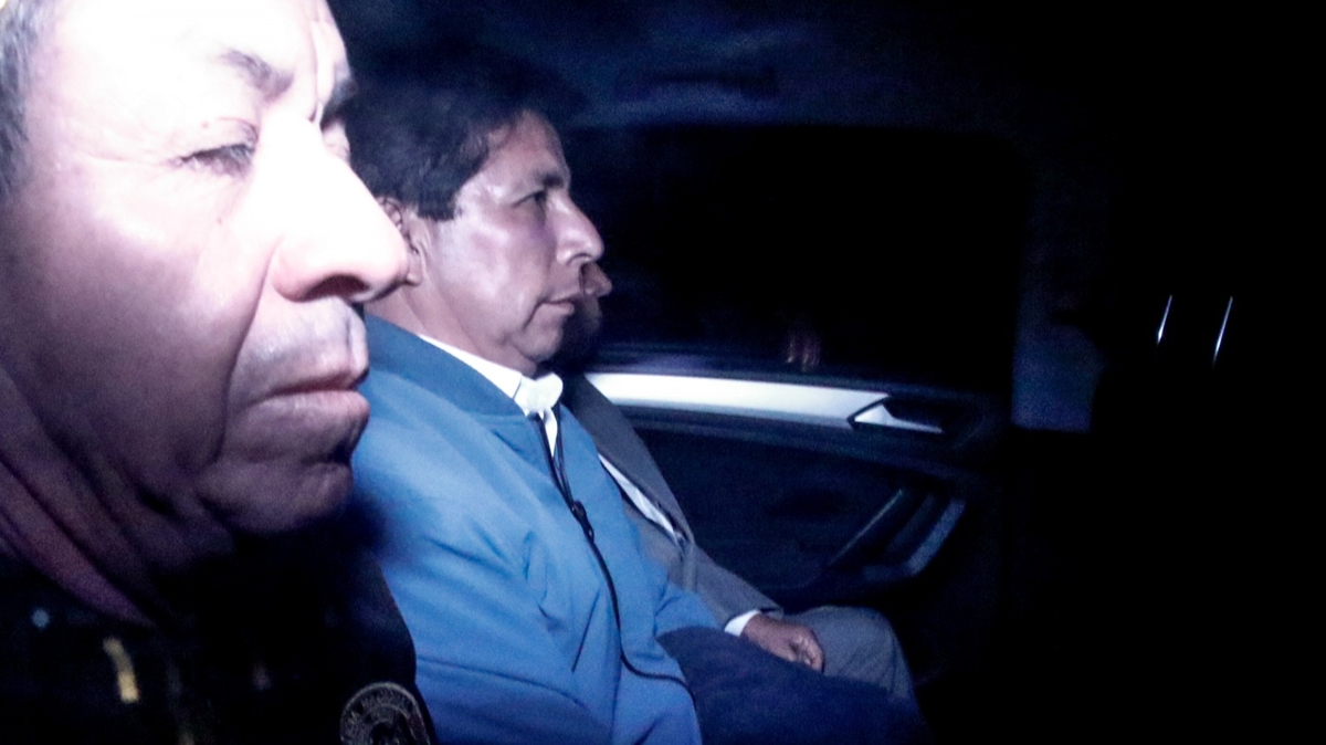 Peru'da gzaltna alnan eski Cumhurbakan Castillo cezaevine gnderildi