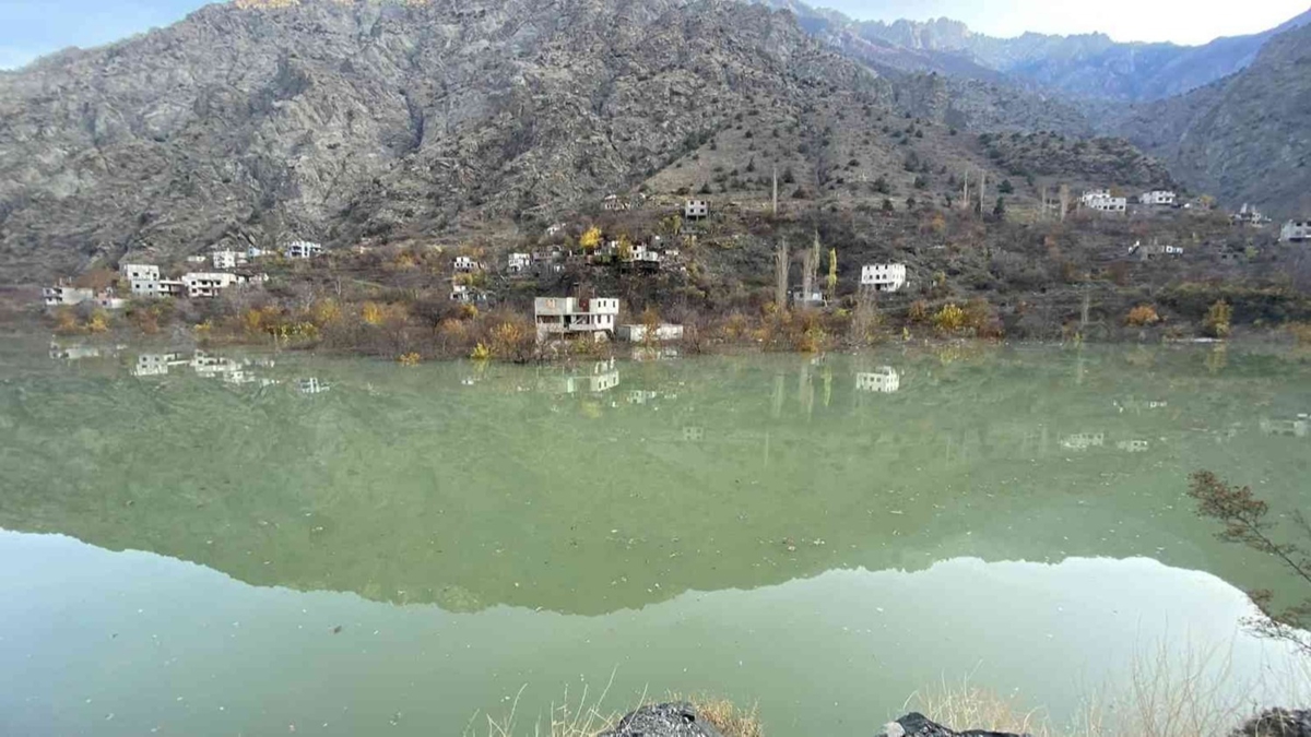 Yusufeli Baraj'nda su seviyesi 47 metreye ulat