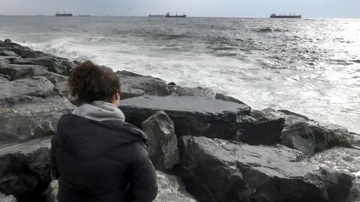 stanbul'da vapur seferlerine lodos engeli