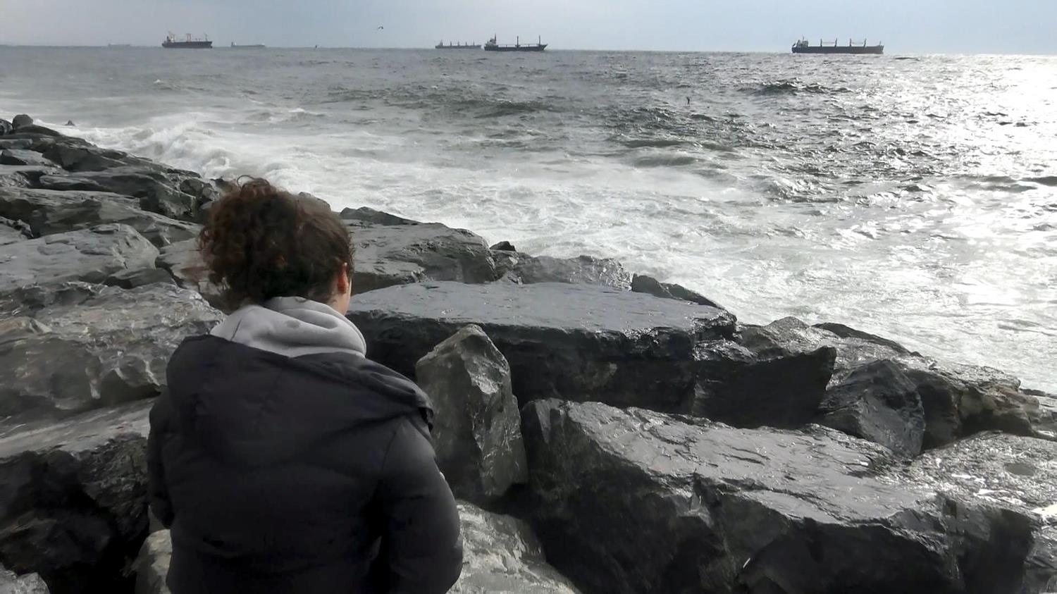 �stanbul'da vapur seferlerine lodos engeli