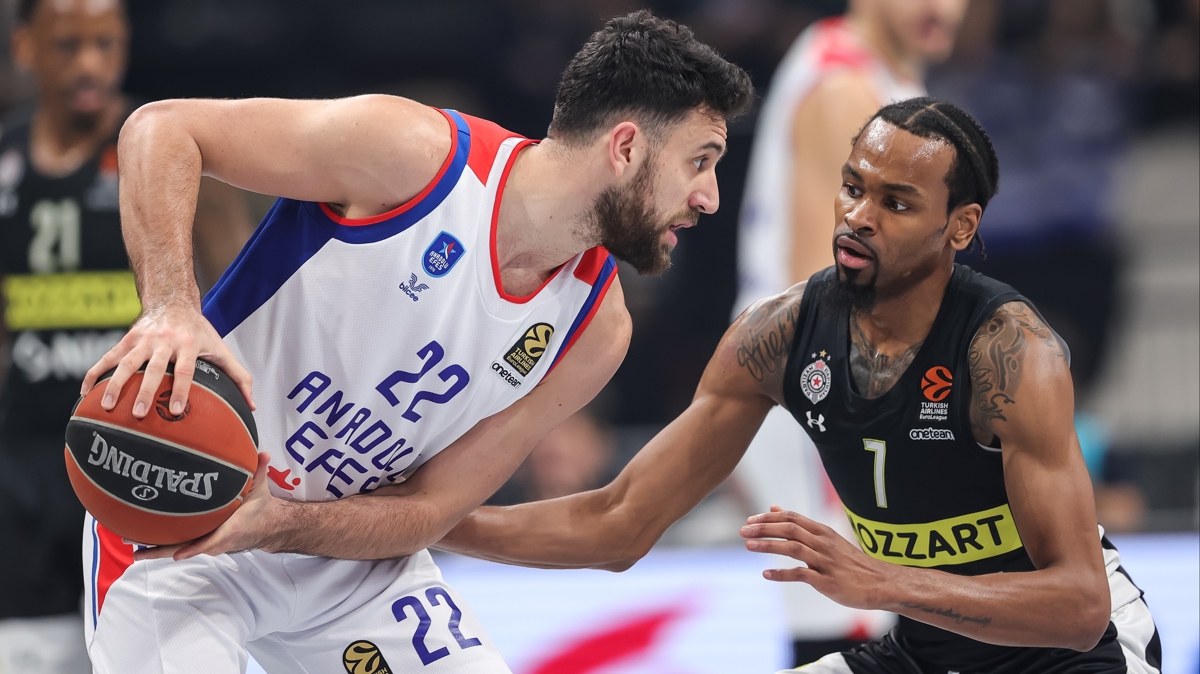 Anadolu Efes deplasmanda Partizan'a yenildi