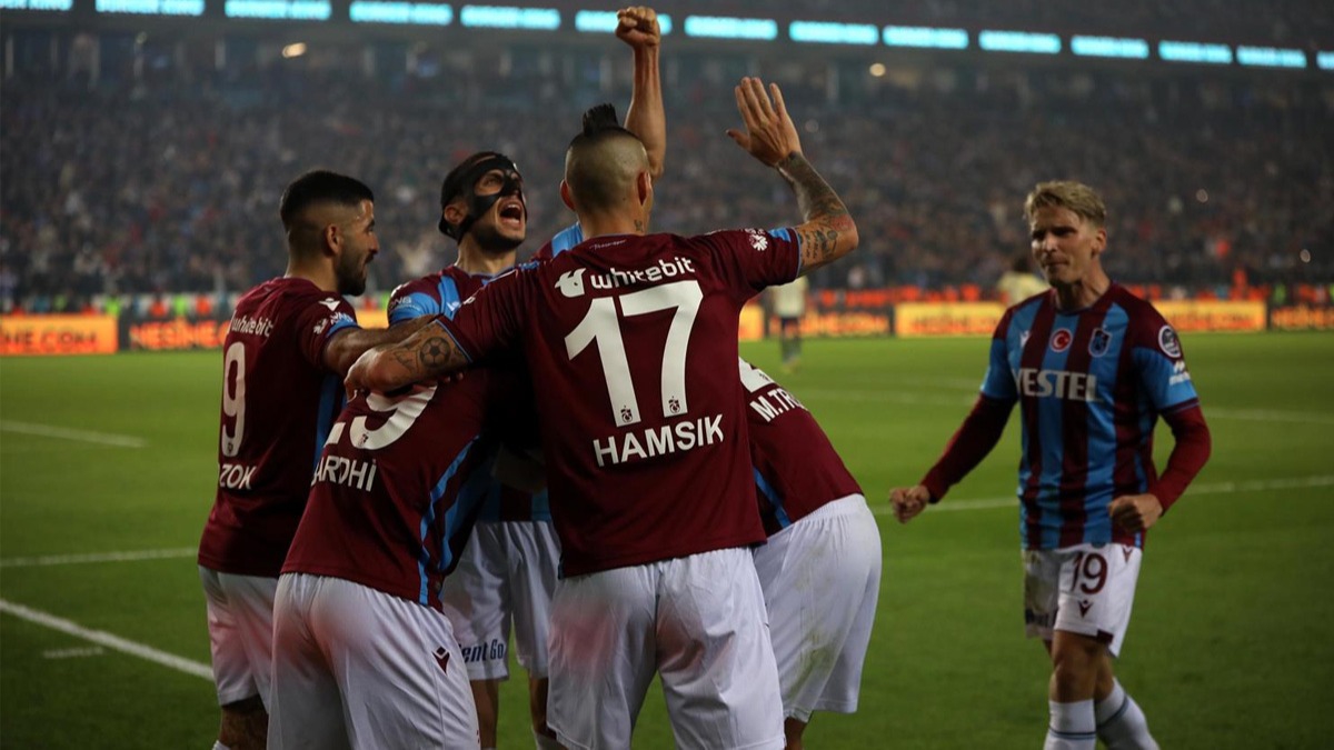 Ma sonucu: Trabzonspor 2-0 Fenerbahe