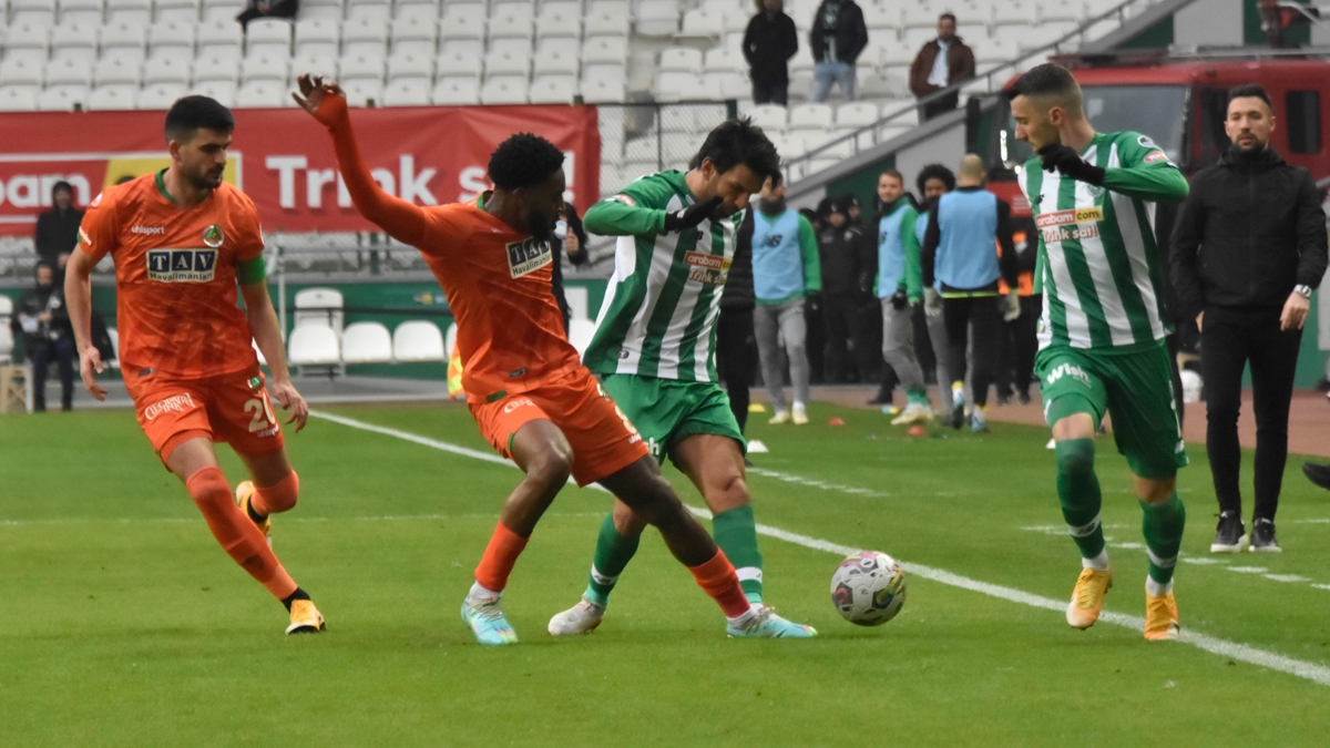 Konya'da 4 gol var, kazanan yok