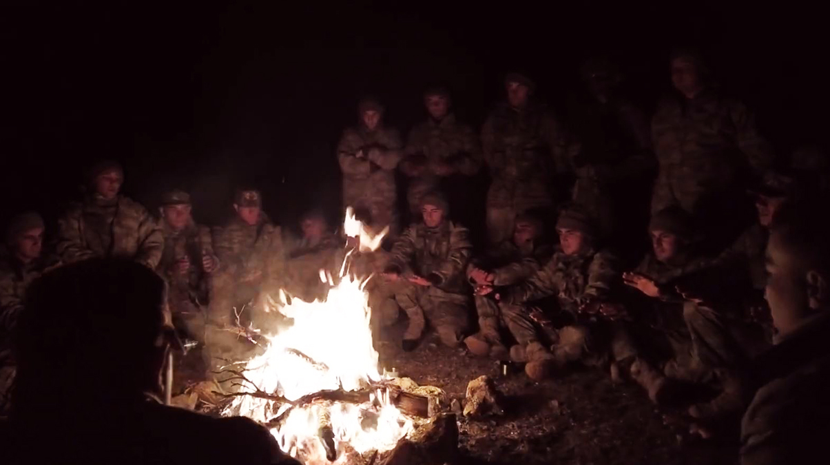 MSB'den y�rek �s�tan payla��m: Korkusuzdur da�lar�n efesi