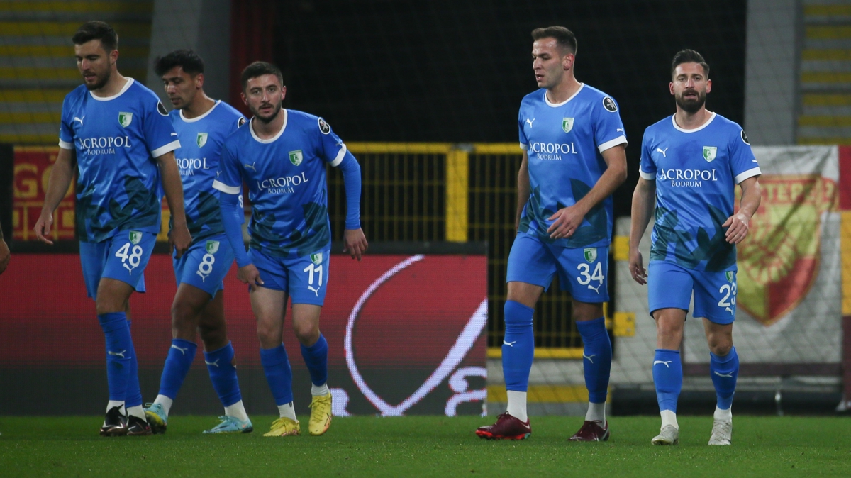 Bodrumspor ilk yary galibiyetle tamamlad