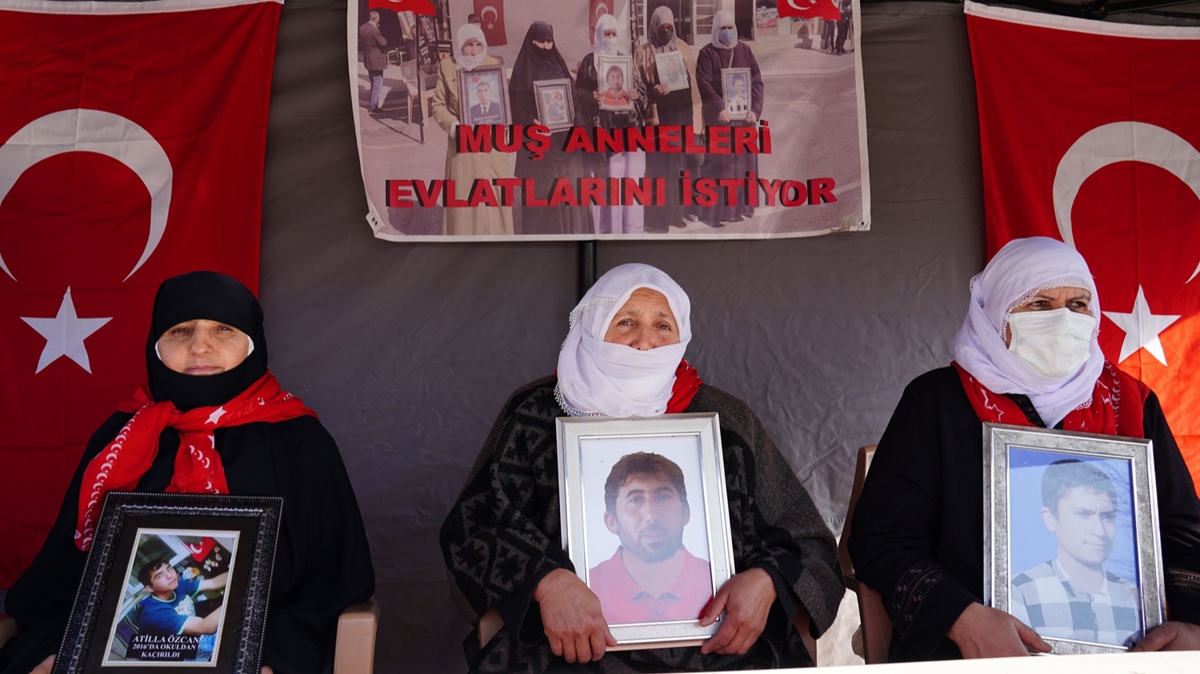 Mu'ta HDP nnde evlat eylemi yapan aile says 44'e ykseldi