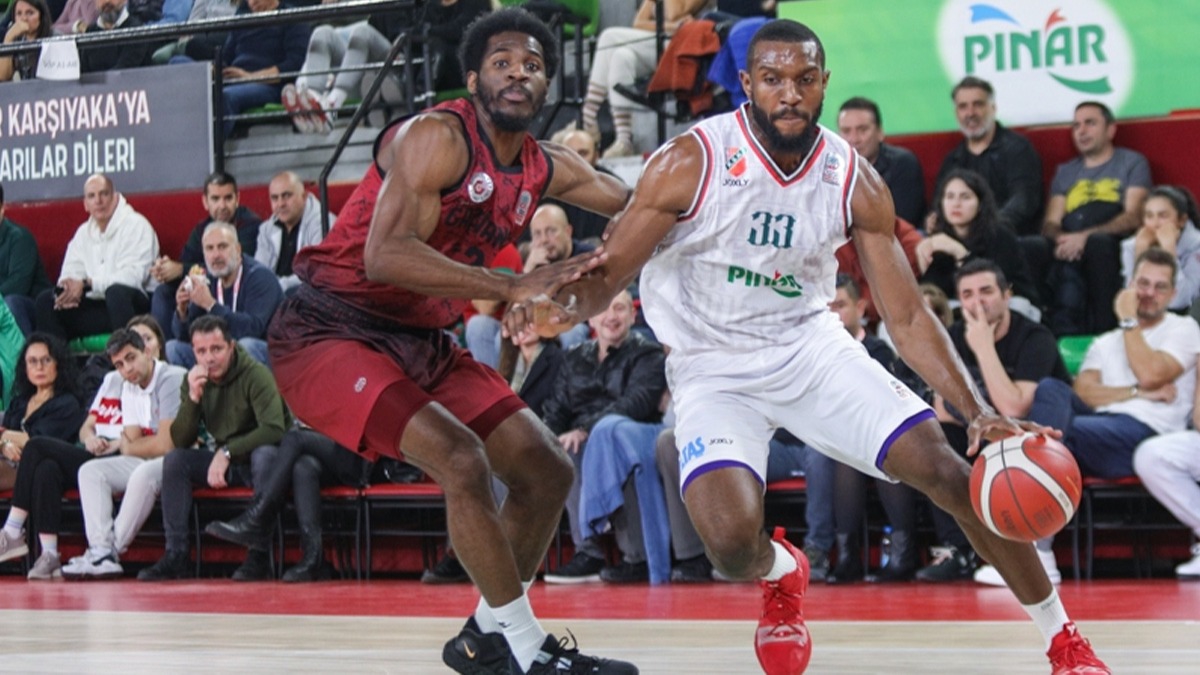 Pnar Karyaka sahasnda Gaziantep Basketbol'u yendi