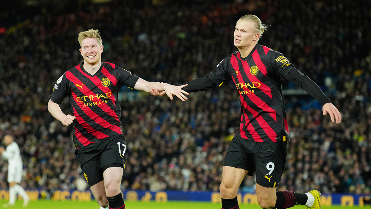 Manchester City, Leeds United'i 3-1 ma�lup etti