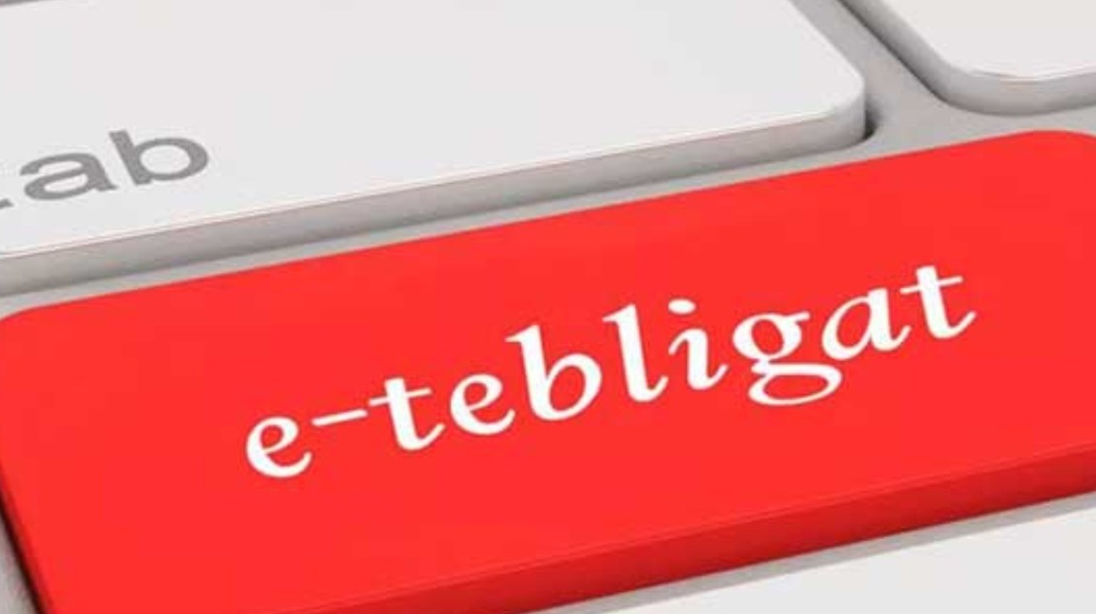 2022'de e-tebligat ile 51 milyon ileti g�nderildi