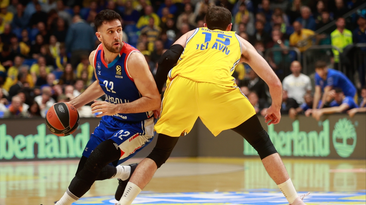 Anadolu Efes Deplasmanda Maccabi Tel Aviv'e Yenildi