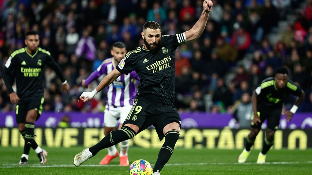 Real Madrid, Valladolid engelini Karim Benzema ile at