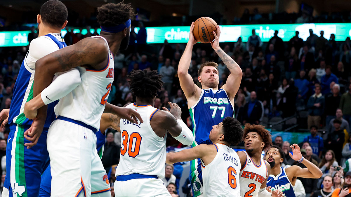 Luka Doncic yine bir ilki ba�ard�