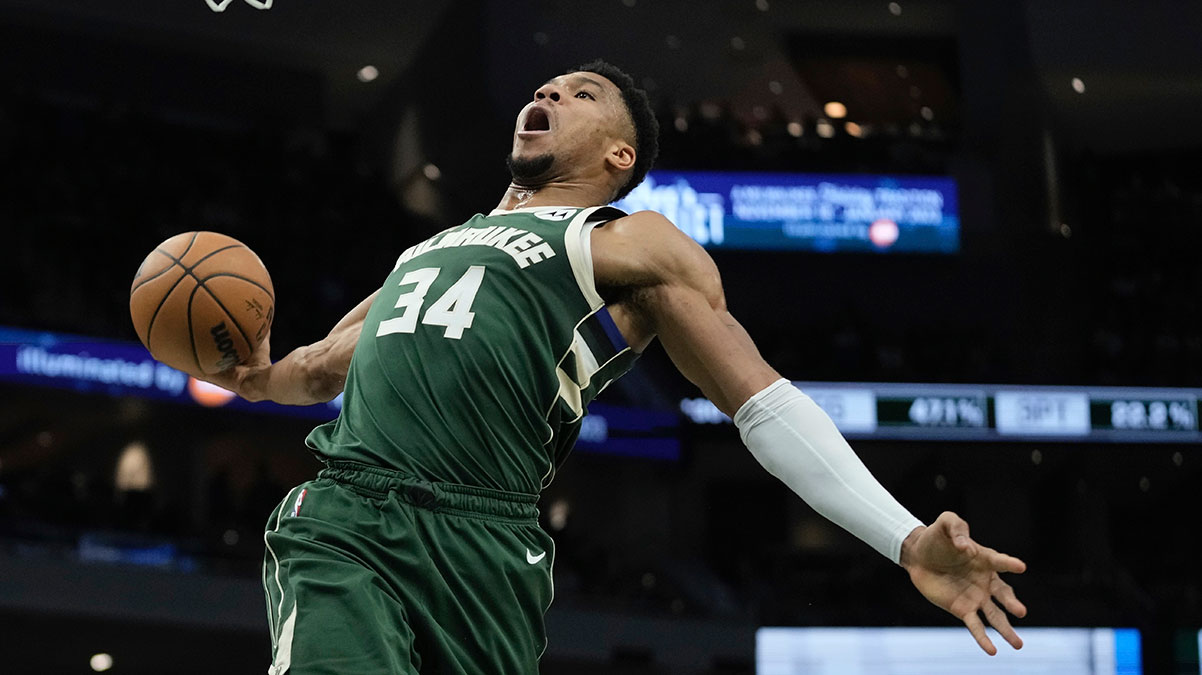 Giannis Antetokounmpo'dan kariyer rekoru