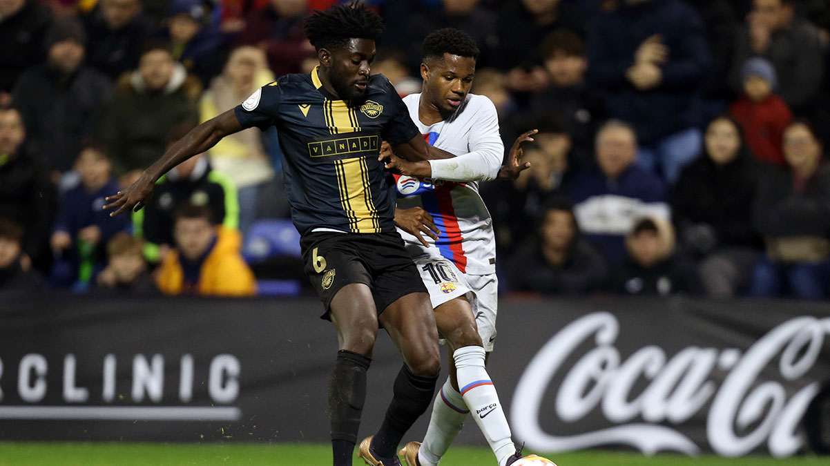 Barcelona, 3. Lig tak�m�n� uzatmalarda yenebildi