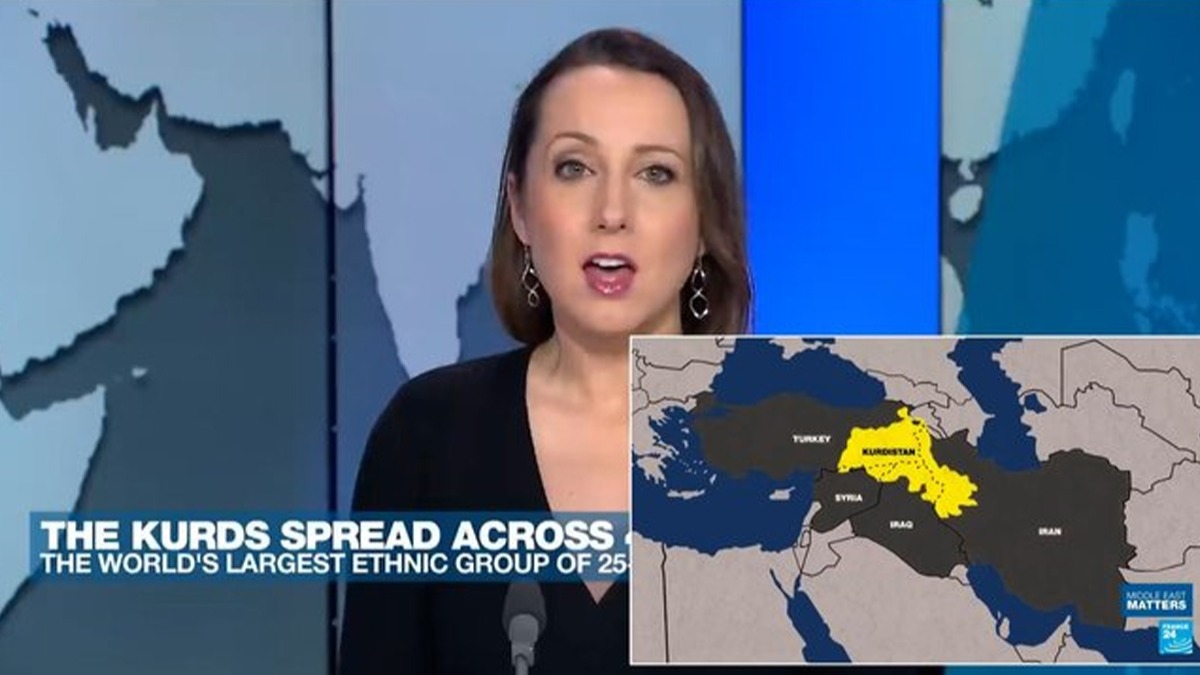 Fransz medyasndan skandal Trkiye haritas!