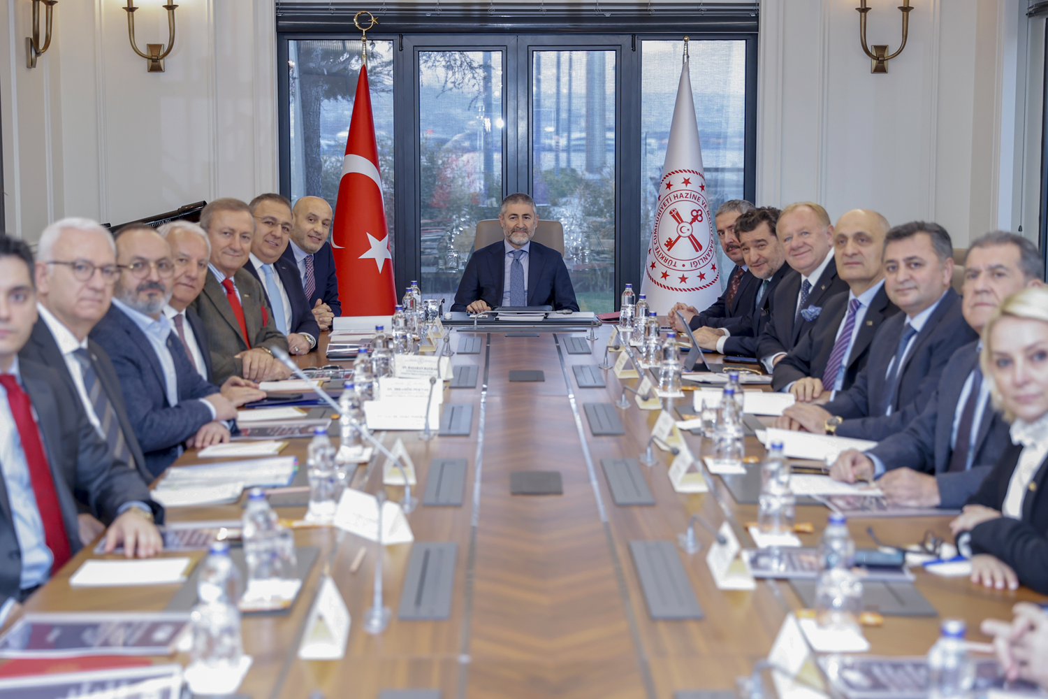 Bakan Nebati T�M y�netimiyle g�r��t�