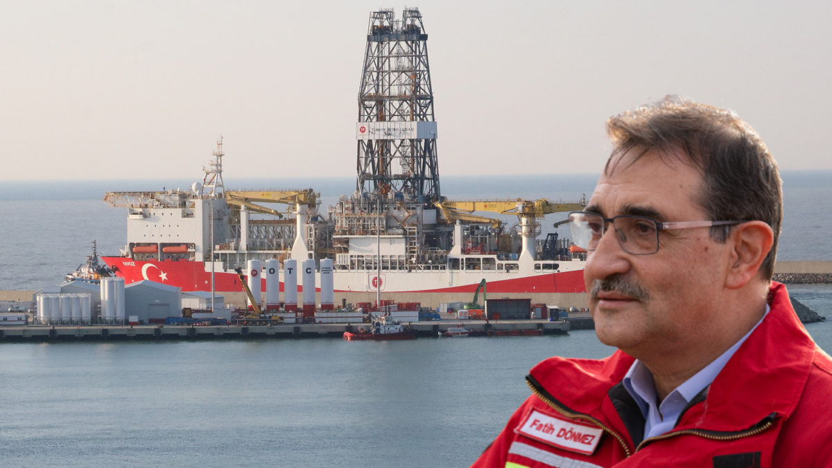 Bakan D�nmez bizzat duyurdu: Yakla��k 3,5 milyar metrek�pl�k do�al gaz!