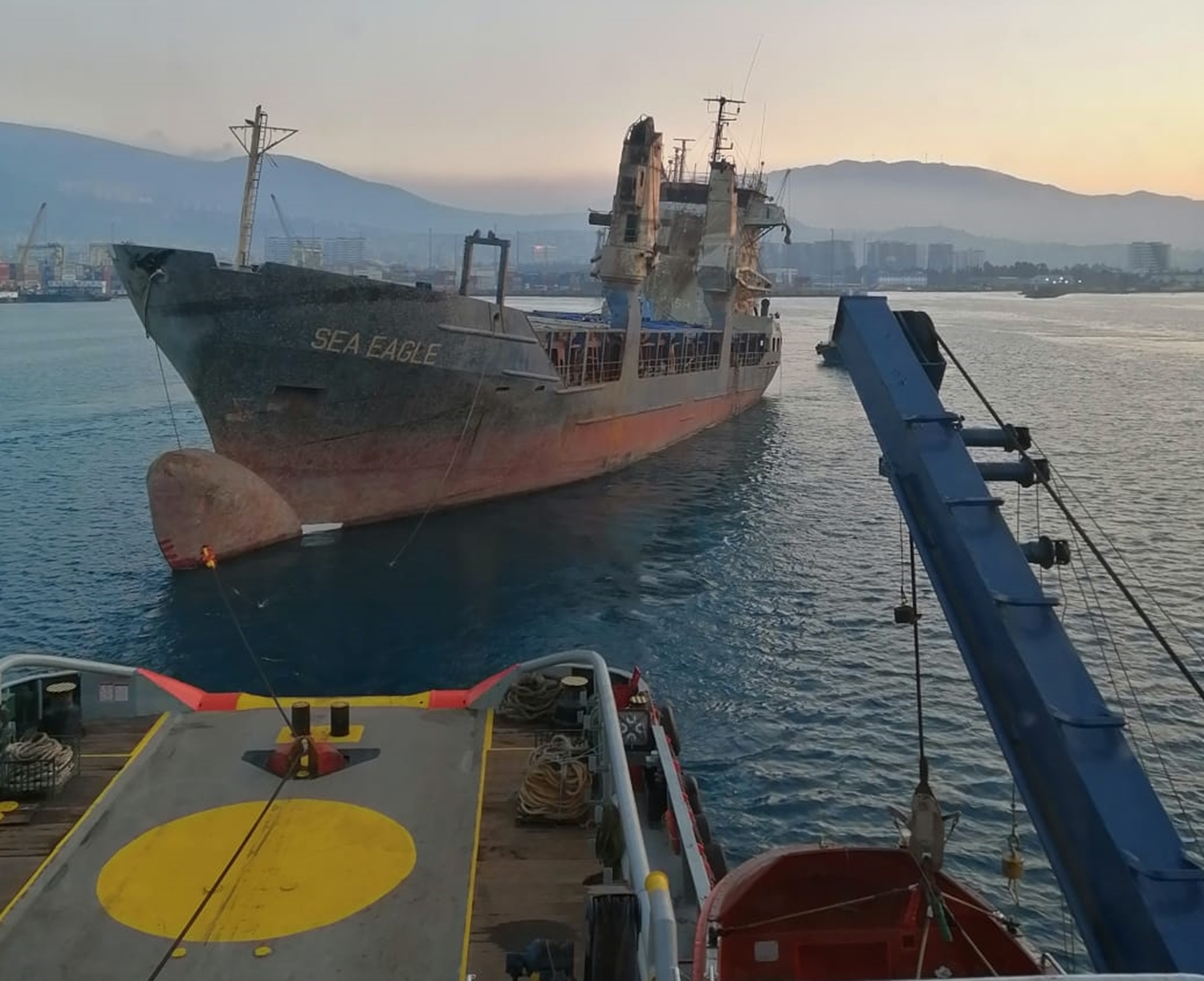 'Sea Eagle' �zmir'e g�t�r�l�yor