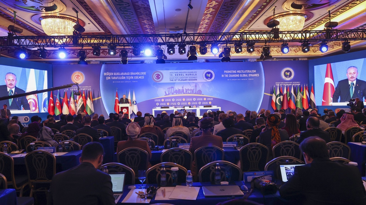 Asya Parlamenter Asamblesi, TBMM Bakan entop'un ev sahipliinde Antalya'da balad