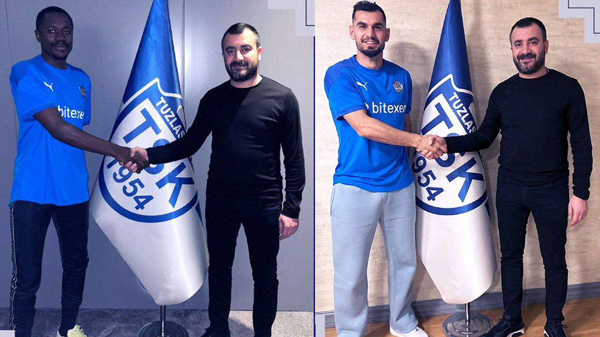 Ozan Papaker ve Giannelli Imbula Tuzlaspor'da