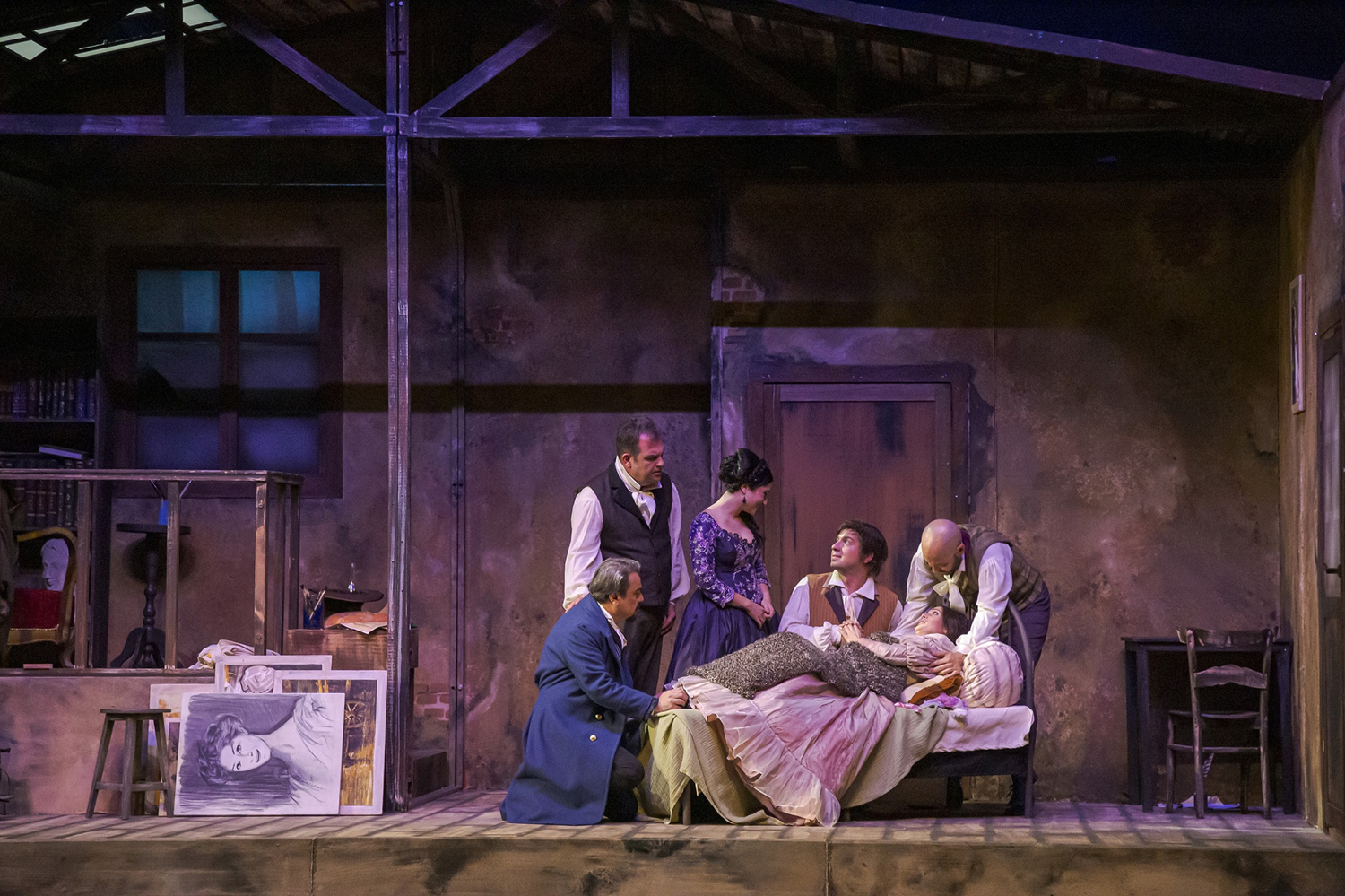 'La Boheme' operas� seyircilerle bulu�acak