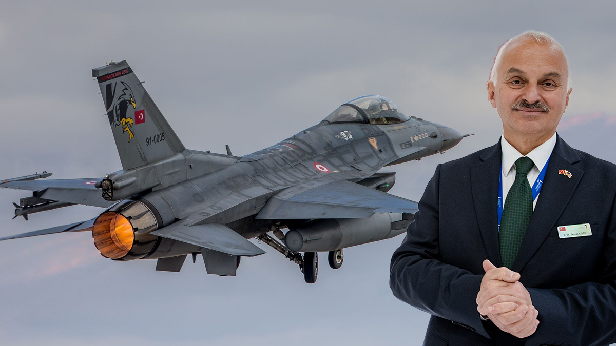 TUSA�'tan dengeleri alt�st edecek F-16 hamlesi! Temel Kotil resmen duyurdu