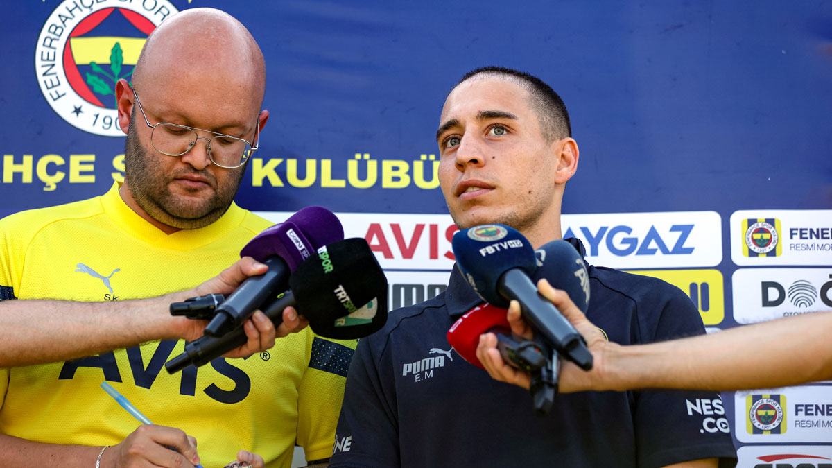 Fenerbah�e'de b�y�k Emre Mor krizi! Direkt biletini kesti