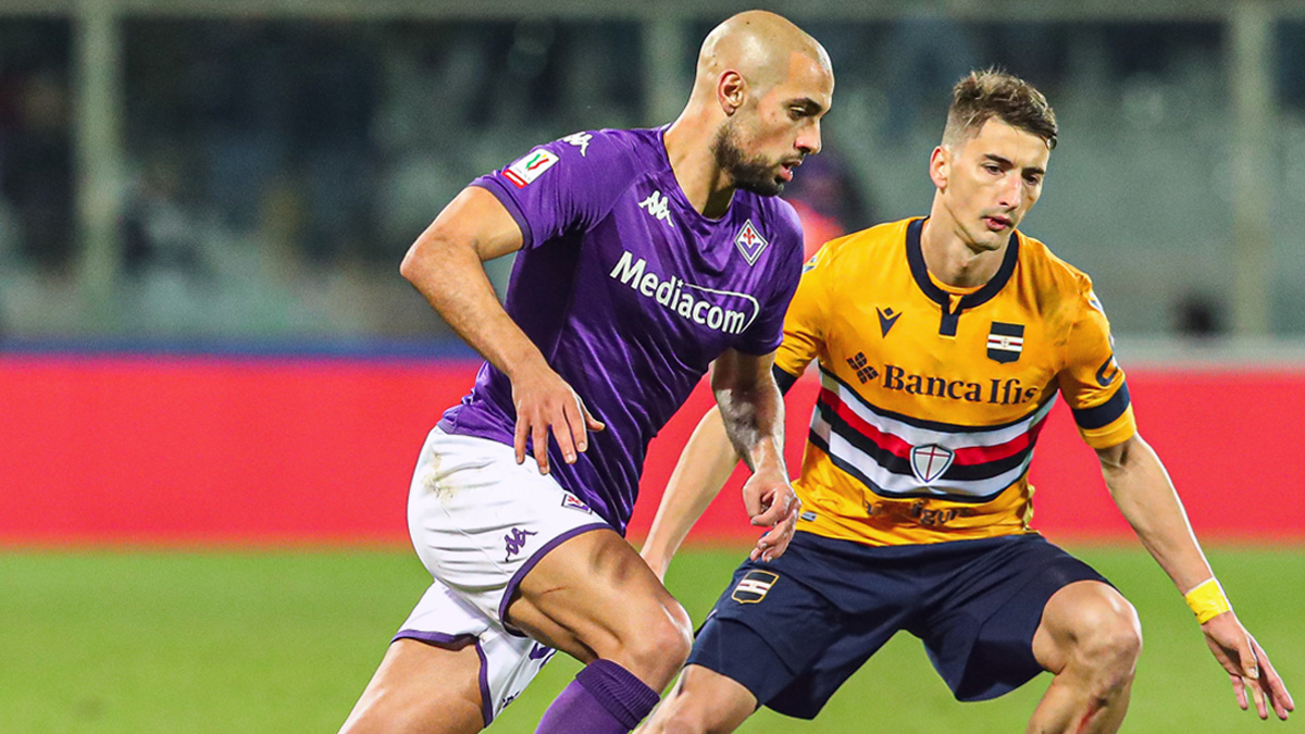Fiorentina, Sampdoria'y� yenerek �eyrek finale y�kseldi