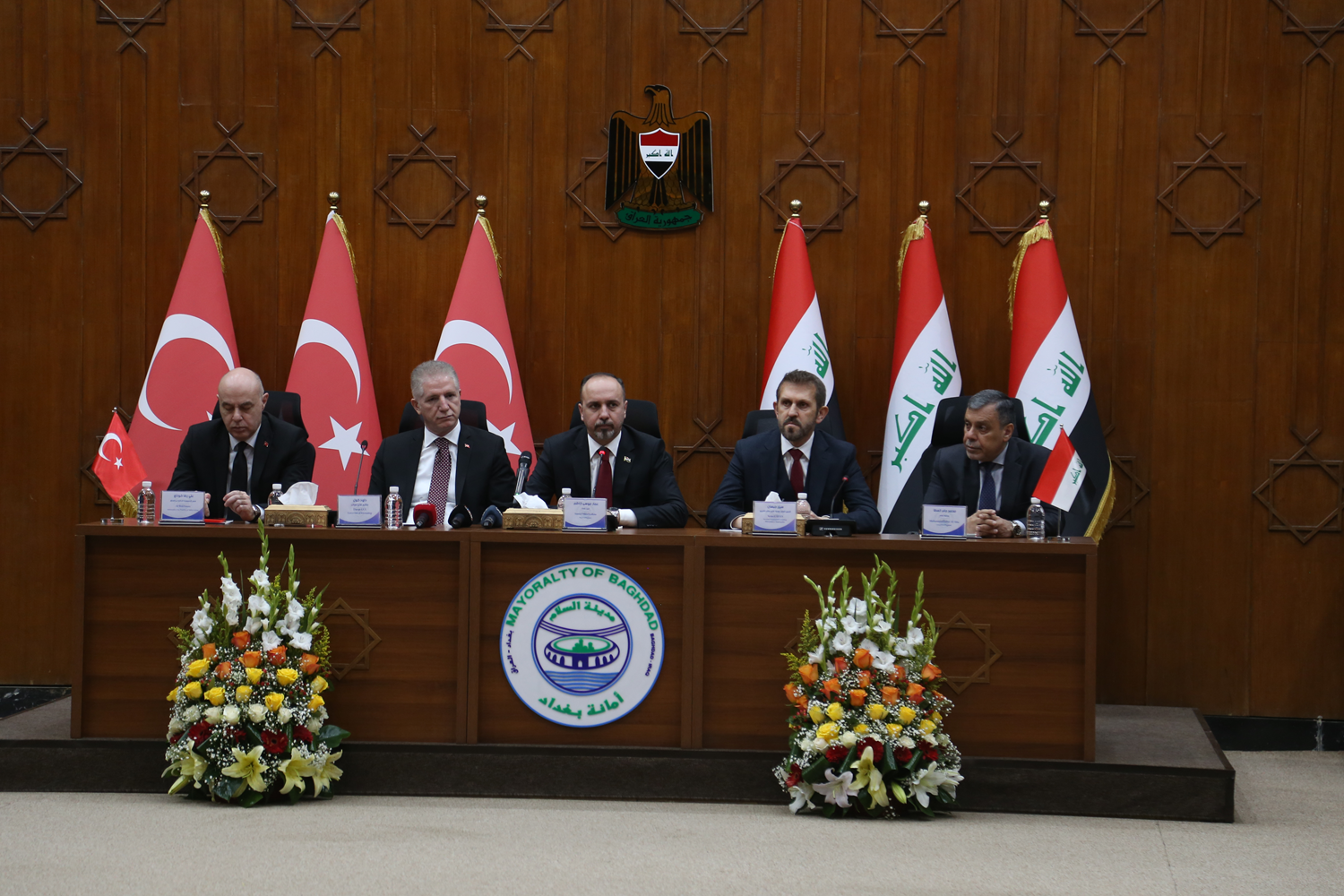 Gaziantep ve Ba�dat belediyeleri aras�nda mutabakat zapt� imzaland�