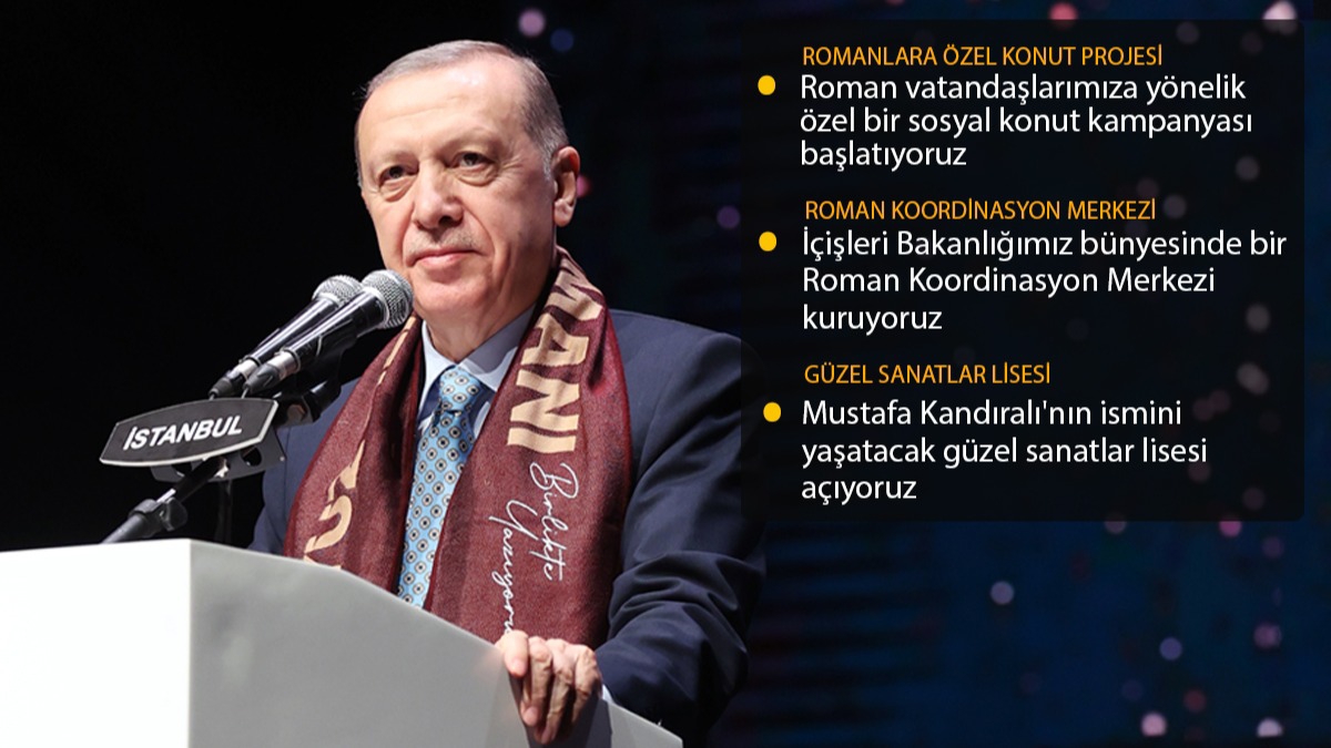 Cumhurbakan Erdoan, Roman vatandalara mjdeleri tek tek sralad