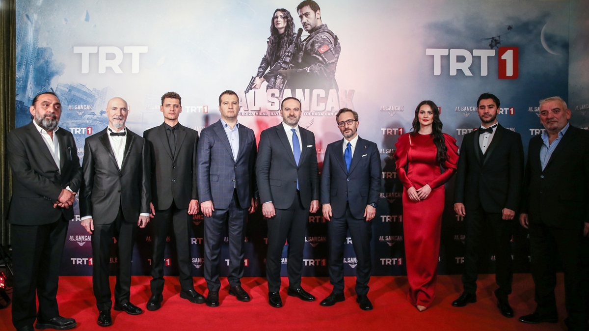 Yeni dizi ''Al Sancak''a Harbiye Askeri Müzesi'nde gala
