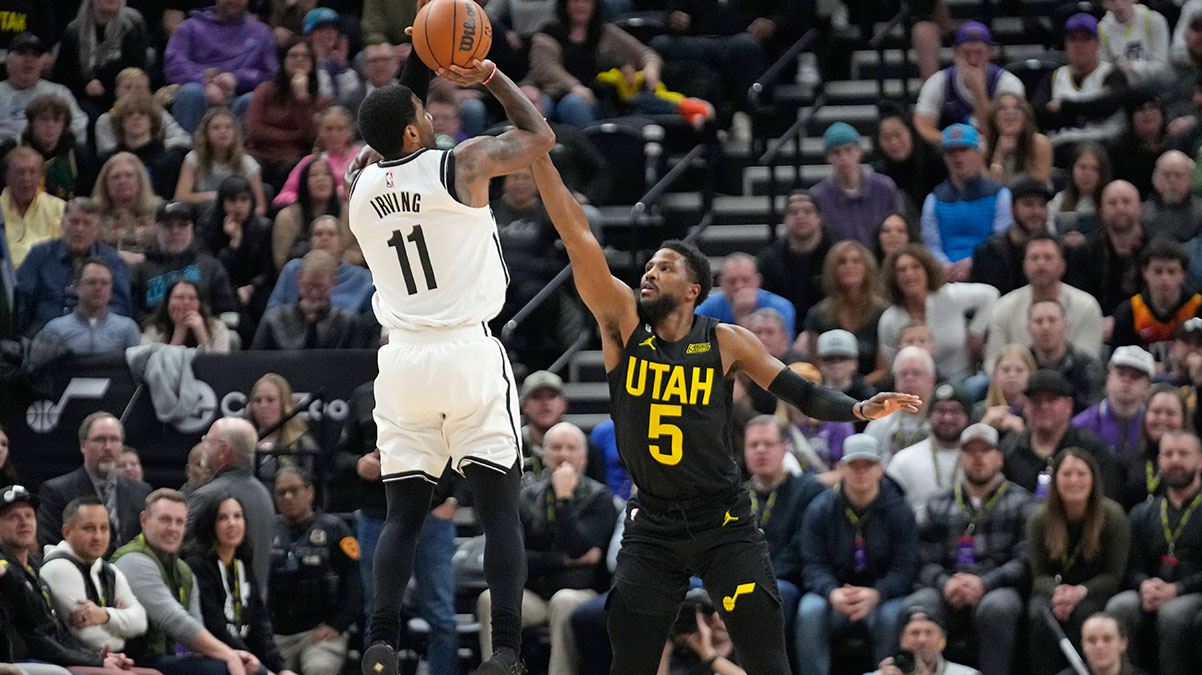 Kyrie Irving'den Utah Jazz'a 48 say�