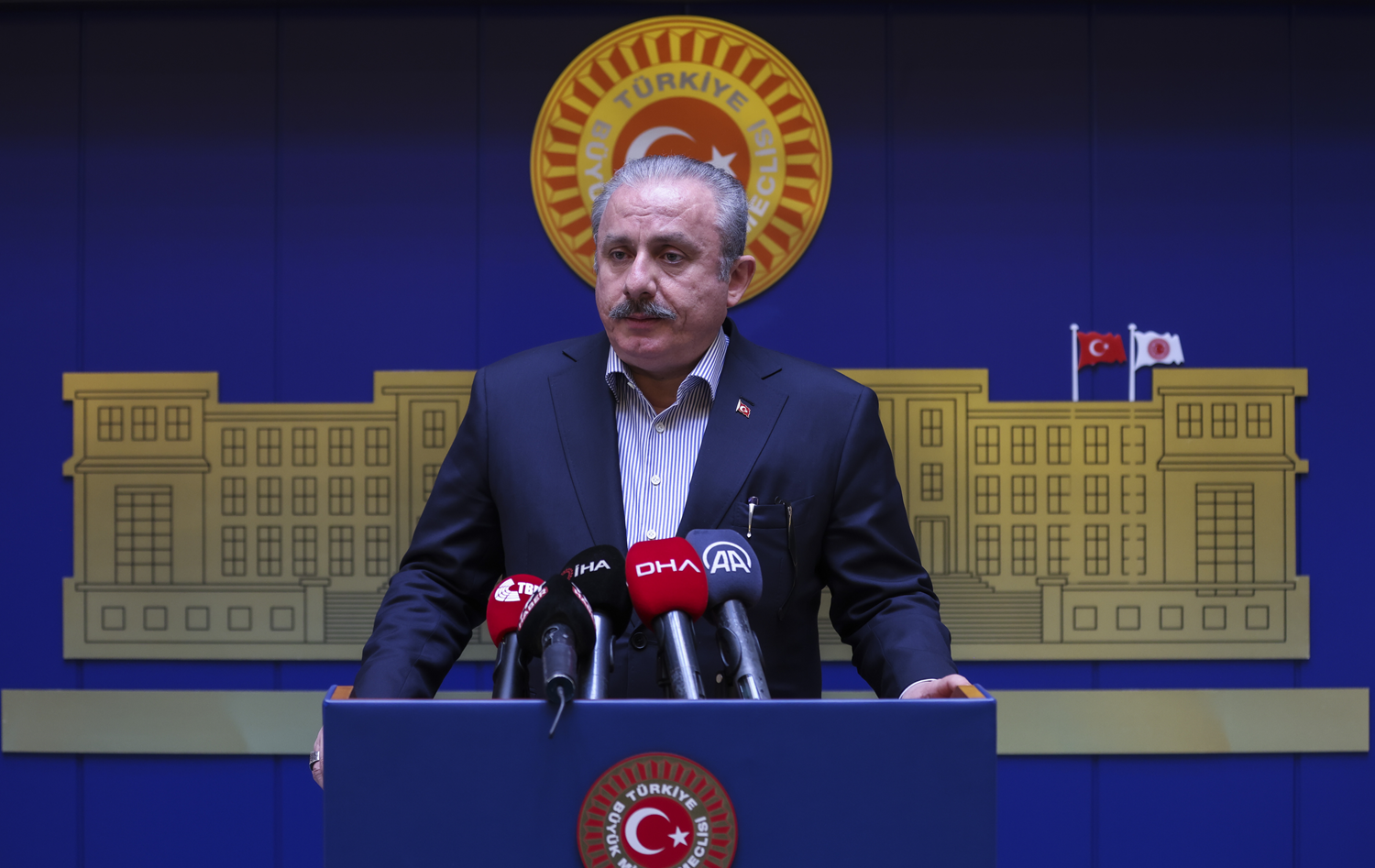 TBMM Ba�kan� �entop'tan �sve�'teki eyleme tepki