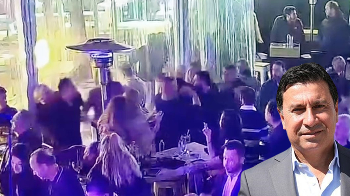 Bodrum Belediye Ba�kan� Ahmet Aras'�n e�lencesi karakolda bitti