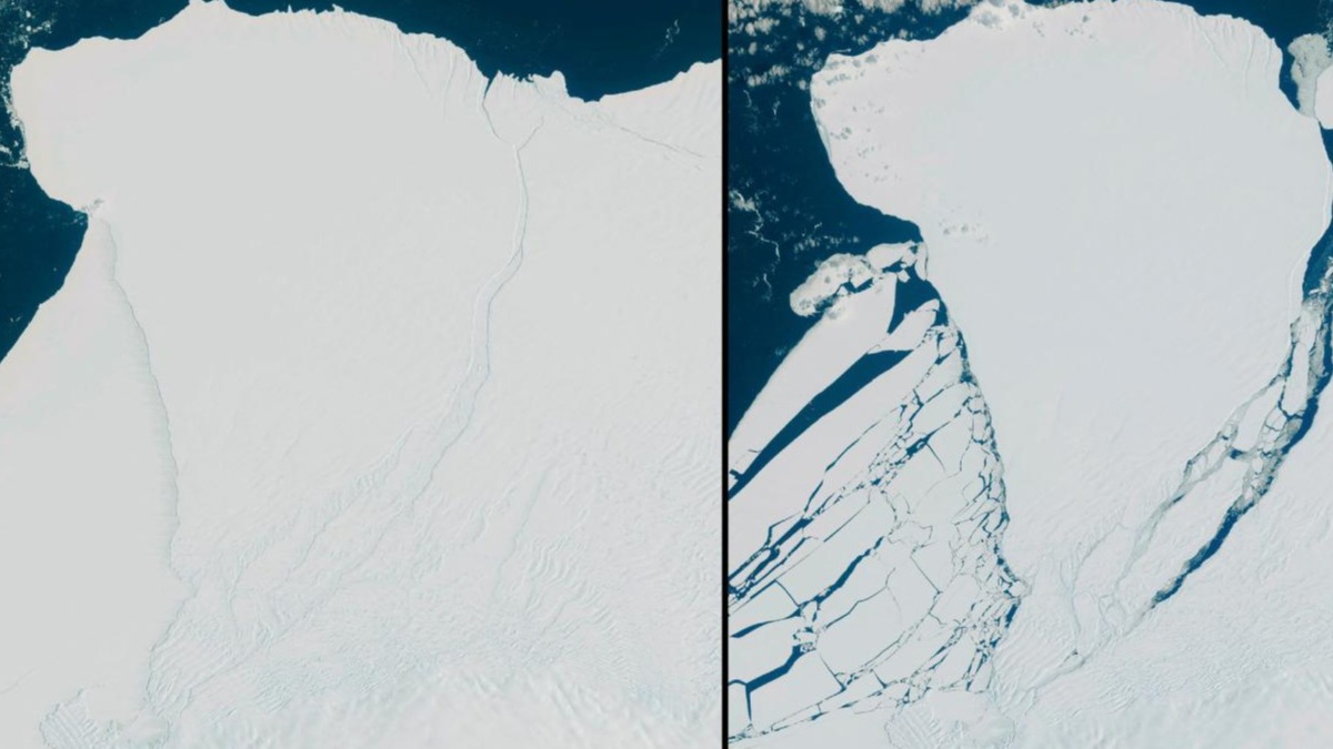 Antarktika'da 1550 kilometrekarelik buz ktlesi koptu