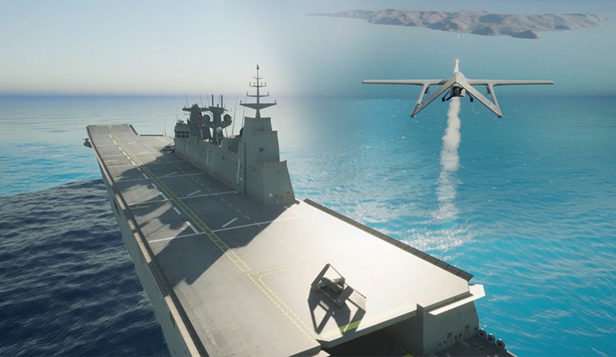 Bayraktar TB3, ilk u�u�unu Malazgirt'te ger�ekle�tirdi! Yunan Adalar� dikkat �ekti