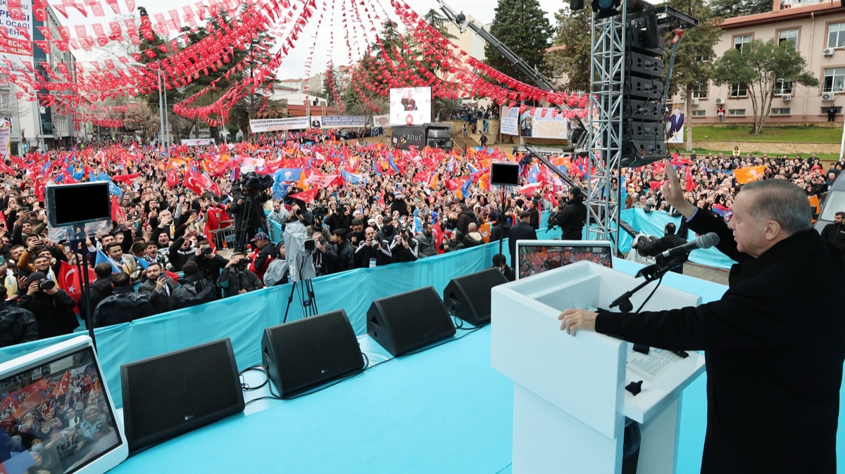 Yeter sz milletindir... Cumhurbakan Erdoan: CHP km bizi taklit ediyor