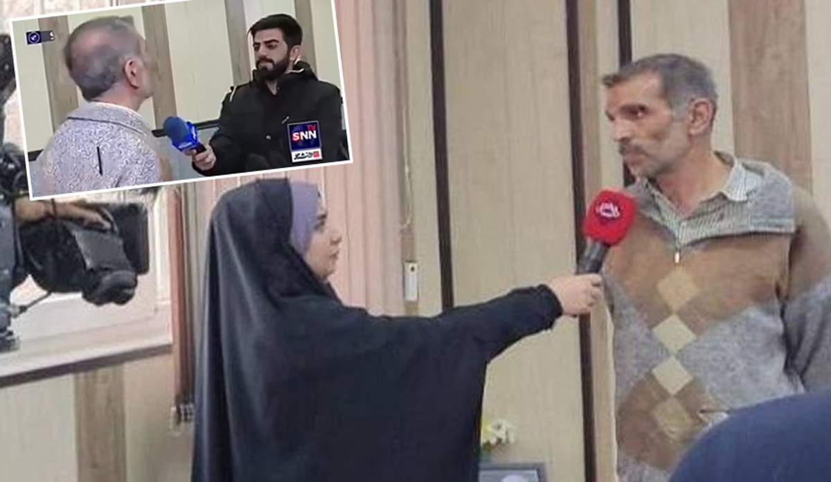 B�y�kel�ilik sald�r�s� sonras� �ran'da skandal olay! Katili TV'ye ��kard�lar