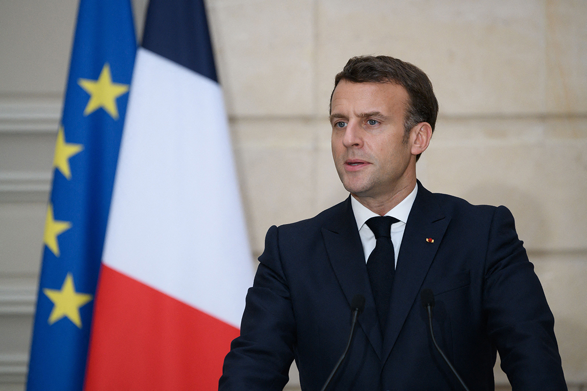 Macron'dan Rusya a��klamas�