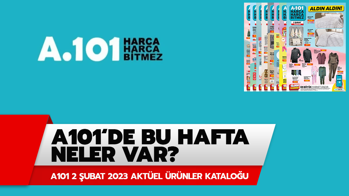 A101'de bu hafta neler var? A101 2 ubat 2023 aktel rnler raflarda!