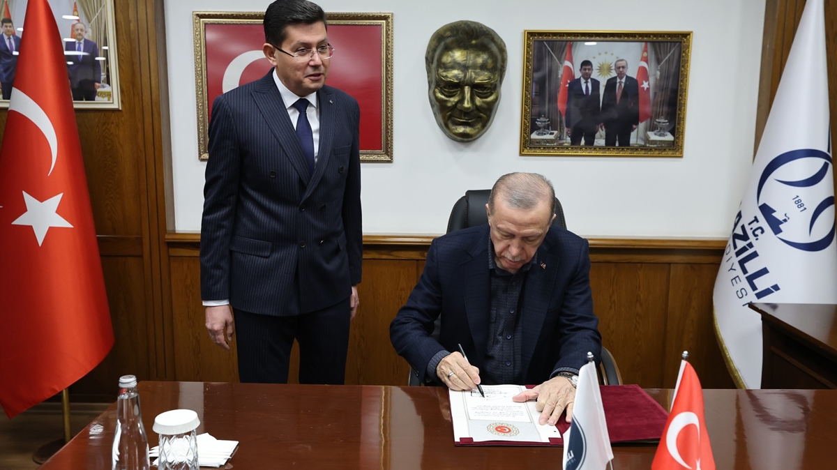 Cumhurbakan Erdoan, Nazilli Belediyesi'ni ziyaret etti