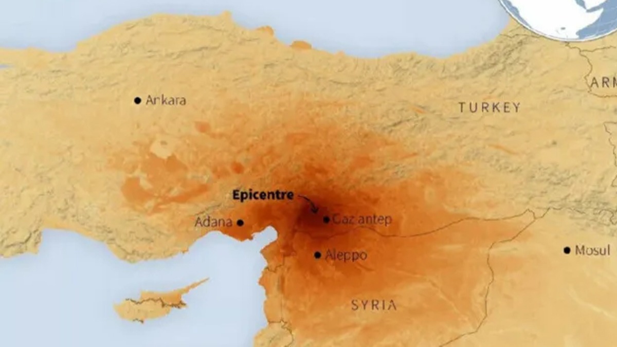 130 atom bombas gcnde: Trkiye 3 metre hareket etti