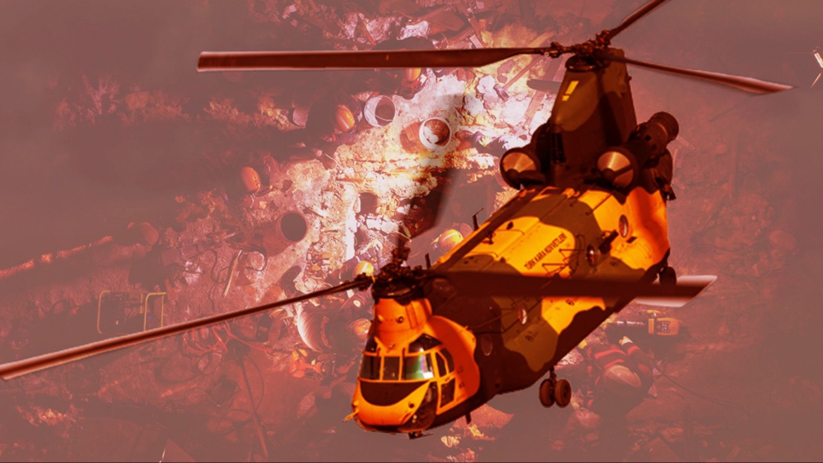 CH-47 Chinook devreye giriyor! Batdaki birliklerden kaydrlacak
