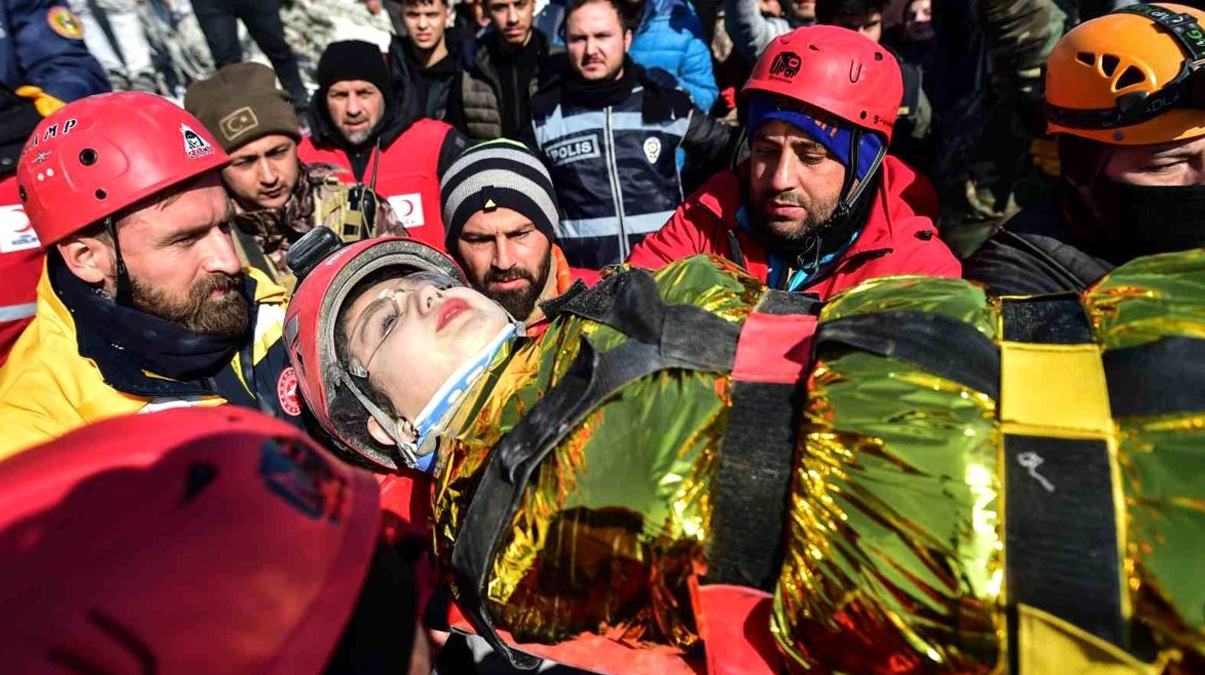 80. saatte Kahramanmara�'ta baba ve k�z� kurtar�ld�