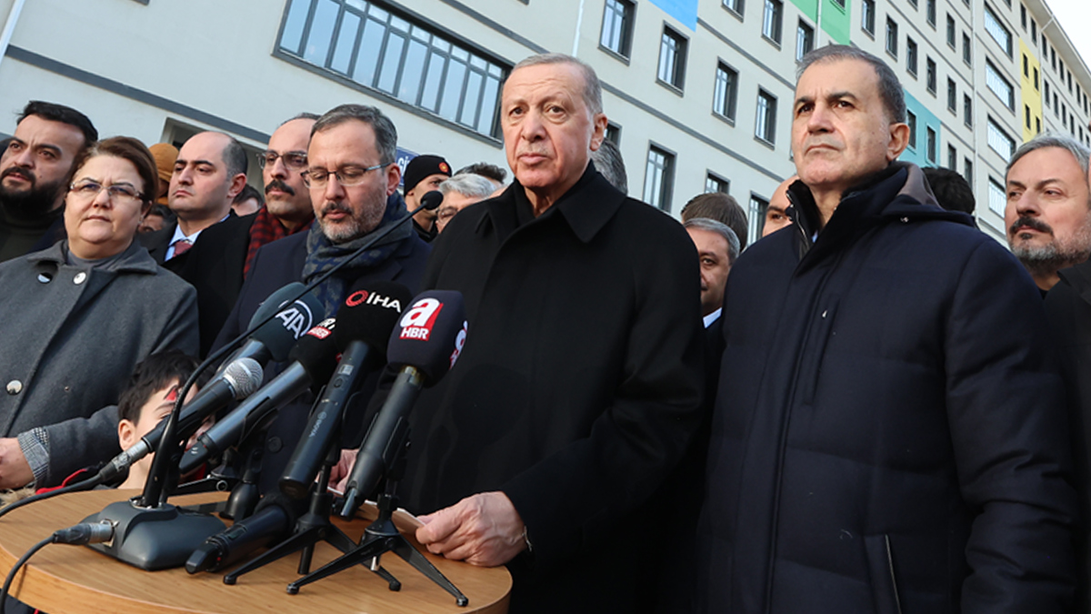 Ba�kan Erdo�an: 1 y�l i�inde konutlar�n in�as�n� ger�ekle�tirece�iz