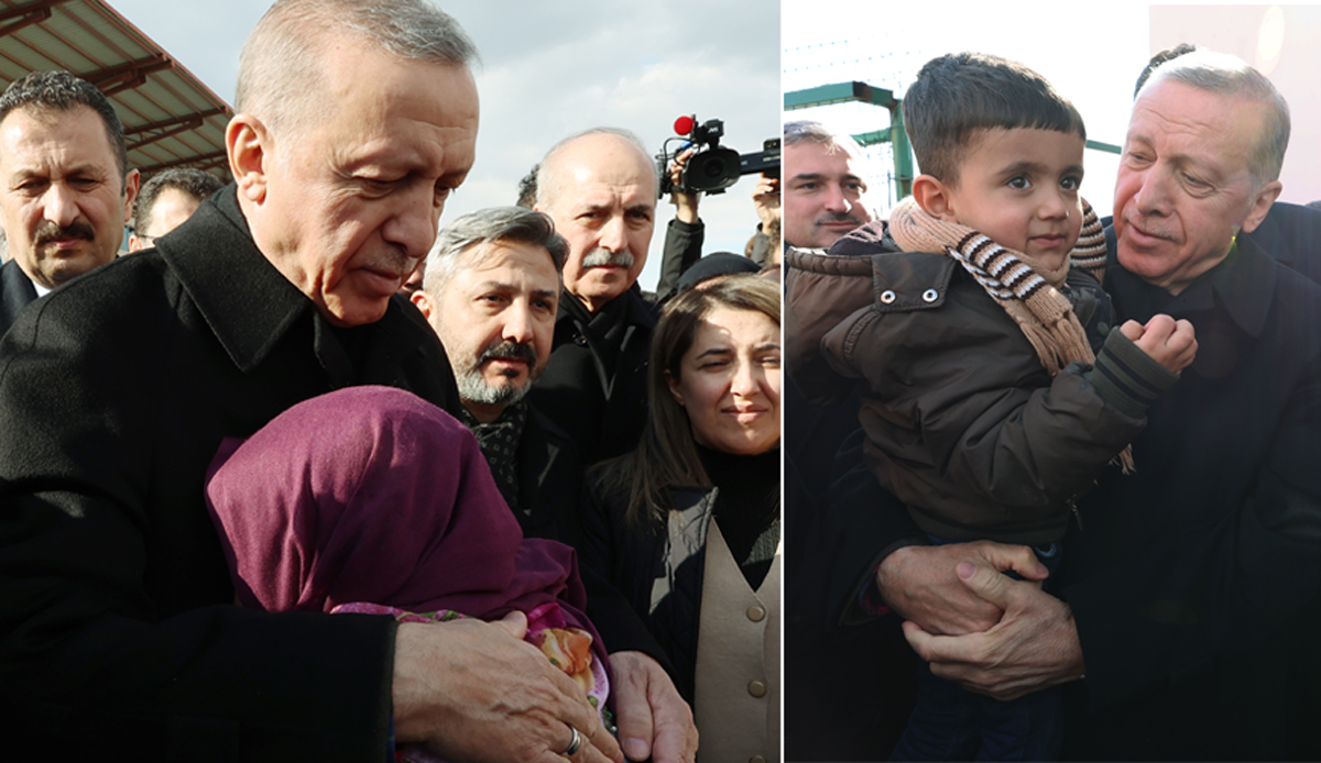 Depremzedelerin sorusuna Ba�kan Erdo�an: �u anda talimatlar� verdik